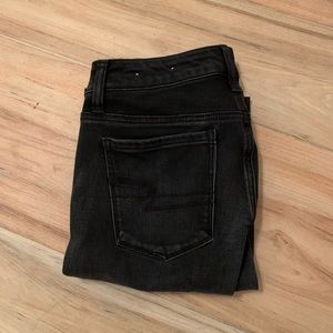 AE skinny black jeans